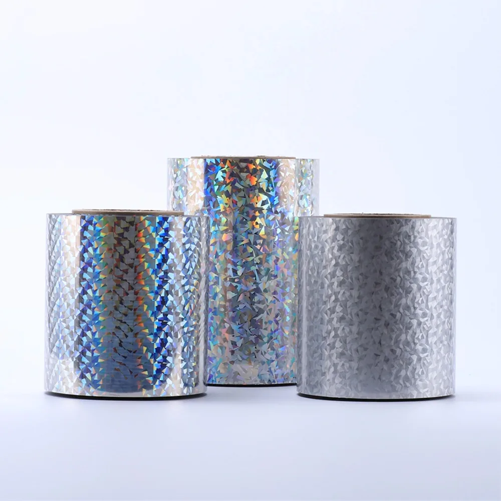 Positioning Holographic Foil — Registered Security Stamping — Holographic Foil | All-in Pack