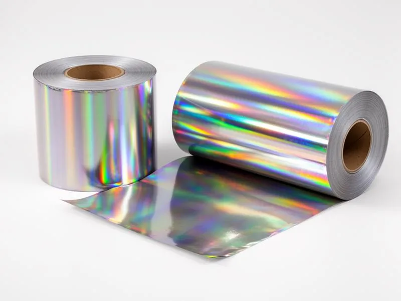 Positioning Holographic Foil — Registered Security Stamping